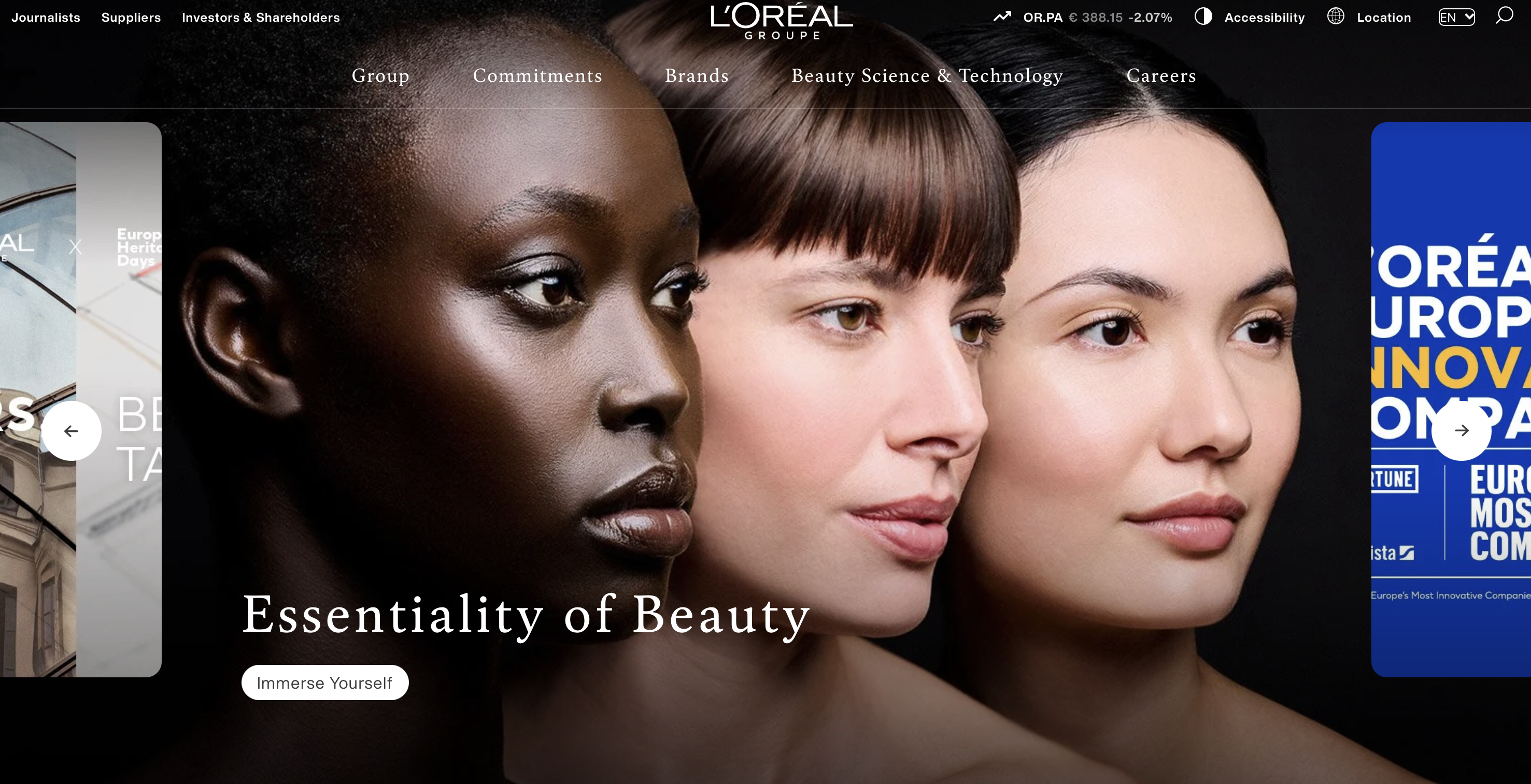 Projet L'Oréal